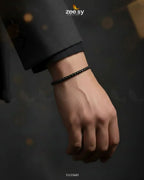 Mono Round Small Box Bracelet for Men