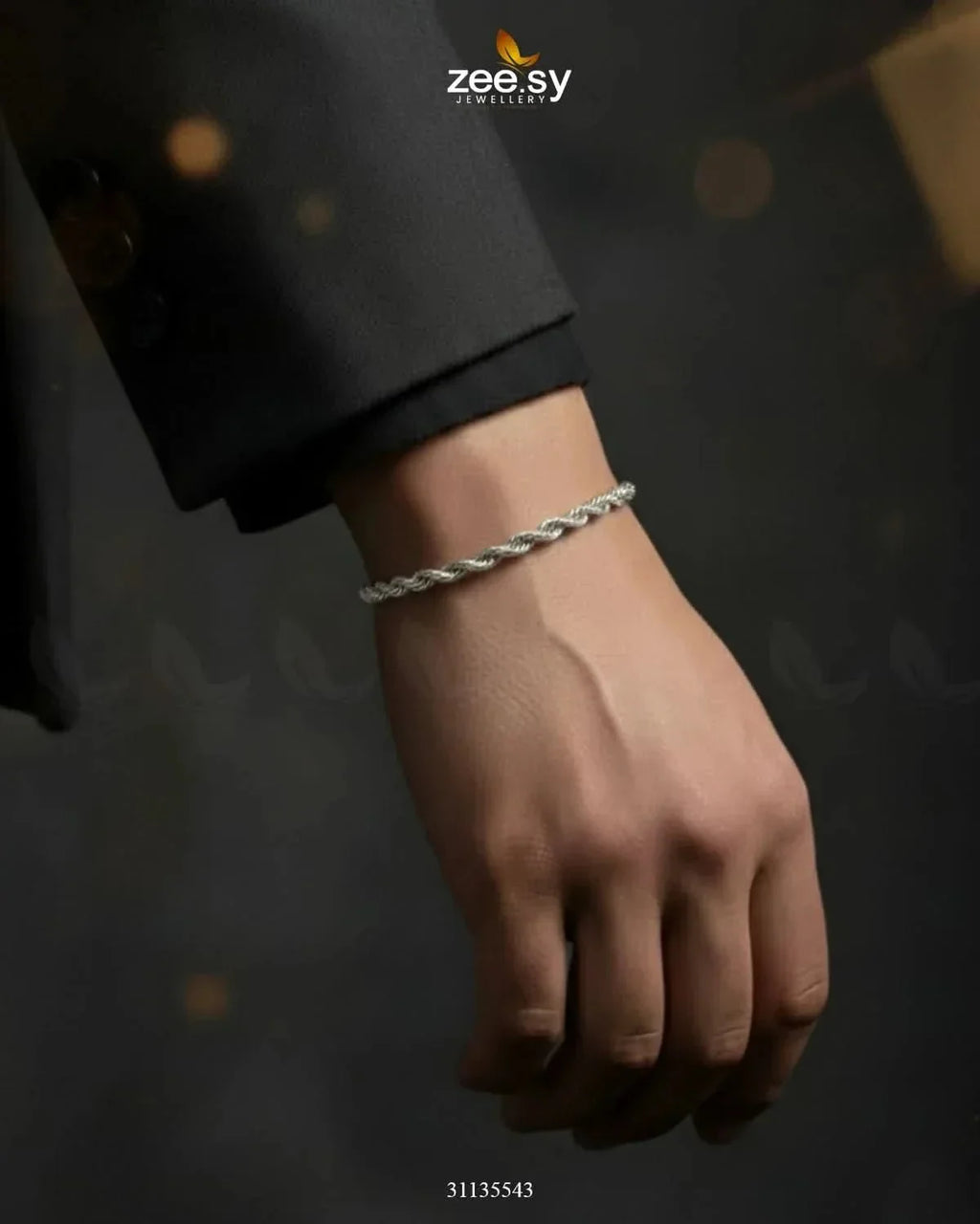 Storm Medium Rope Bracelet for Men