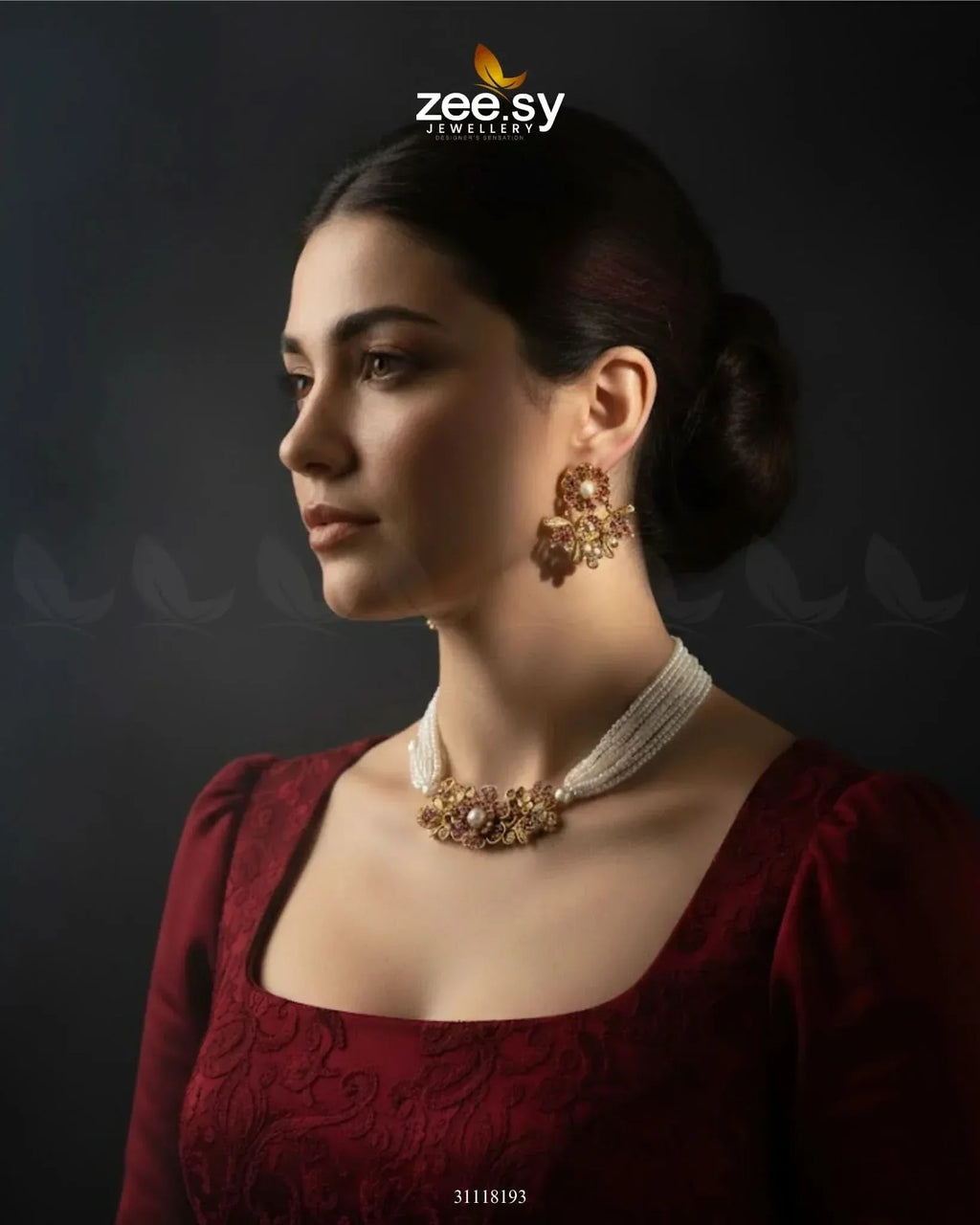 Peony Choker Set