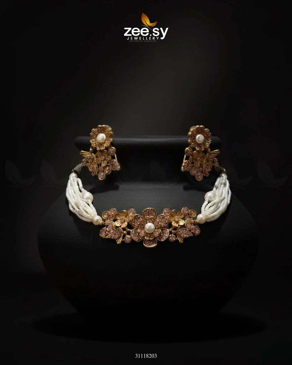 Peony Choker Set