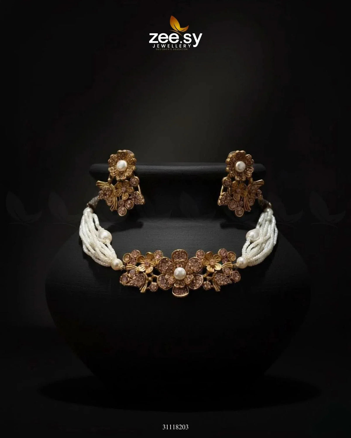 Peony Choker Set