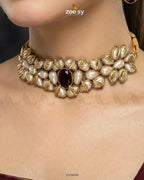 Jennet Baroque Pearl Choker Set