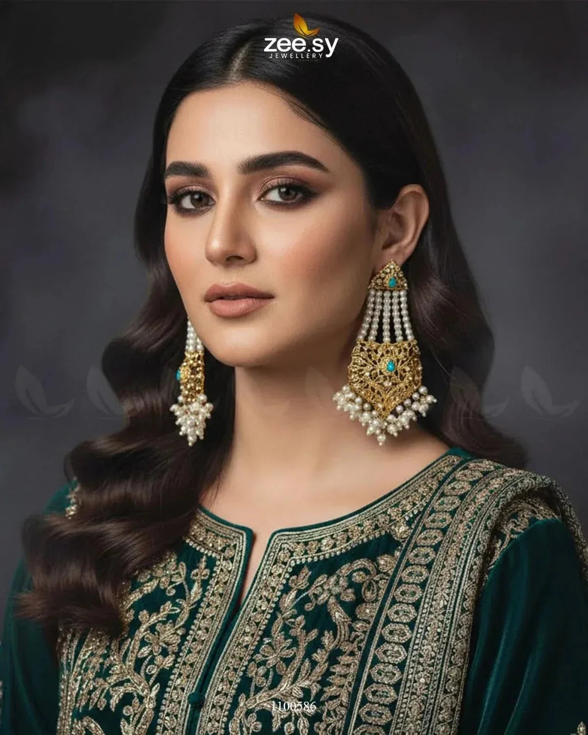 Shamsa Luxury Jhumar Earring