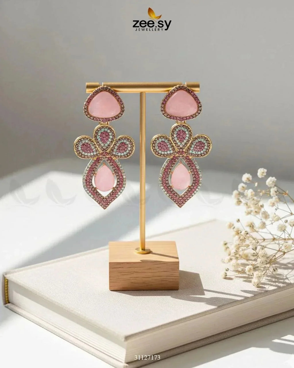 Prism Petals Turkish Earrings
