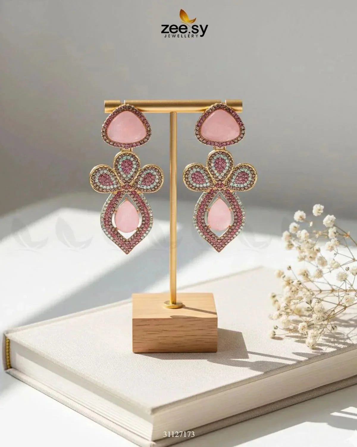 Prism Petals Turkish Earrings