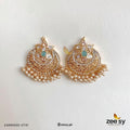 Exclusive Sheesh Gul Stud Earrings