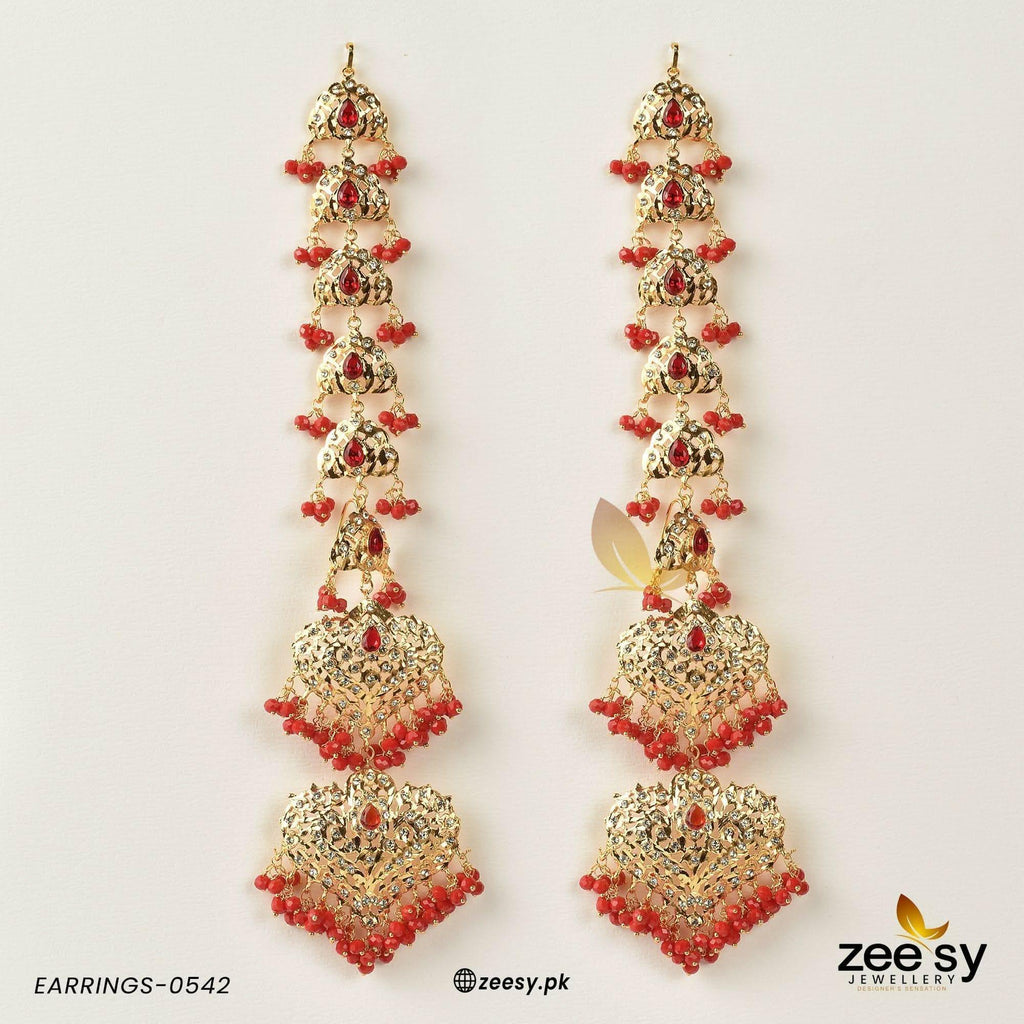 Premium long Pearl Drop Earring