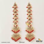 Premium long Pearl Drop Earring