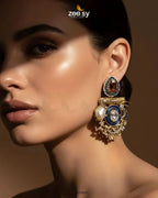 Regal Multi Baroque Drop Earrings