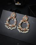 Mirabella Pearl Chandbali Earrings