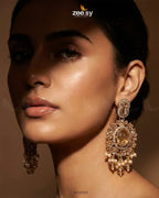 Traditional Gems Pearl Drop Earrings