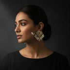 Hyderabadi Pearl Drop Earrings