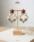 Antique Turkish Baroque Pearl Earrings