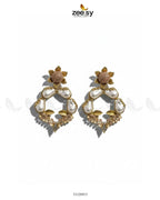 Antique Turkish Baroque Pearl Earrings
