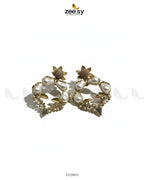 Antique Turkish Baroque Pearl Earrings
