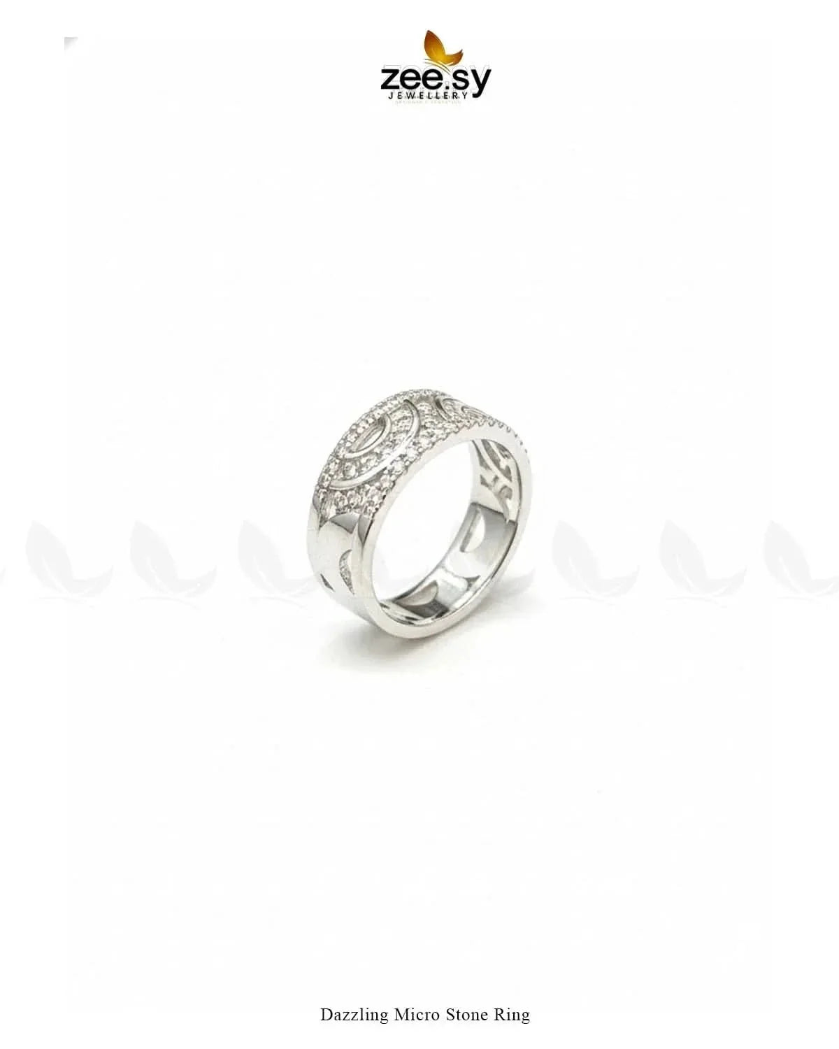 Dazzling Micro Stone Ring