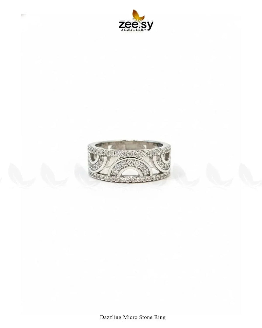 Dazzling Micro Stone Ring