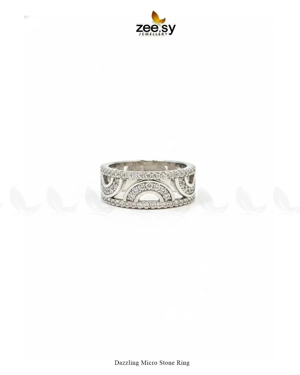Dazzling Micro Stone Ring