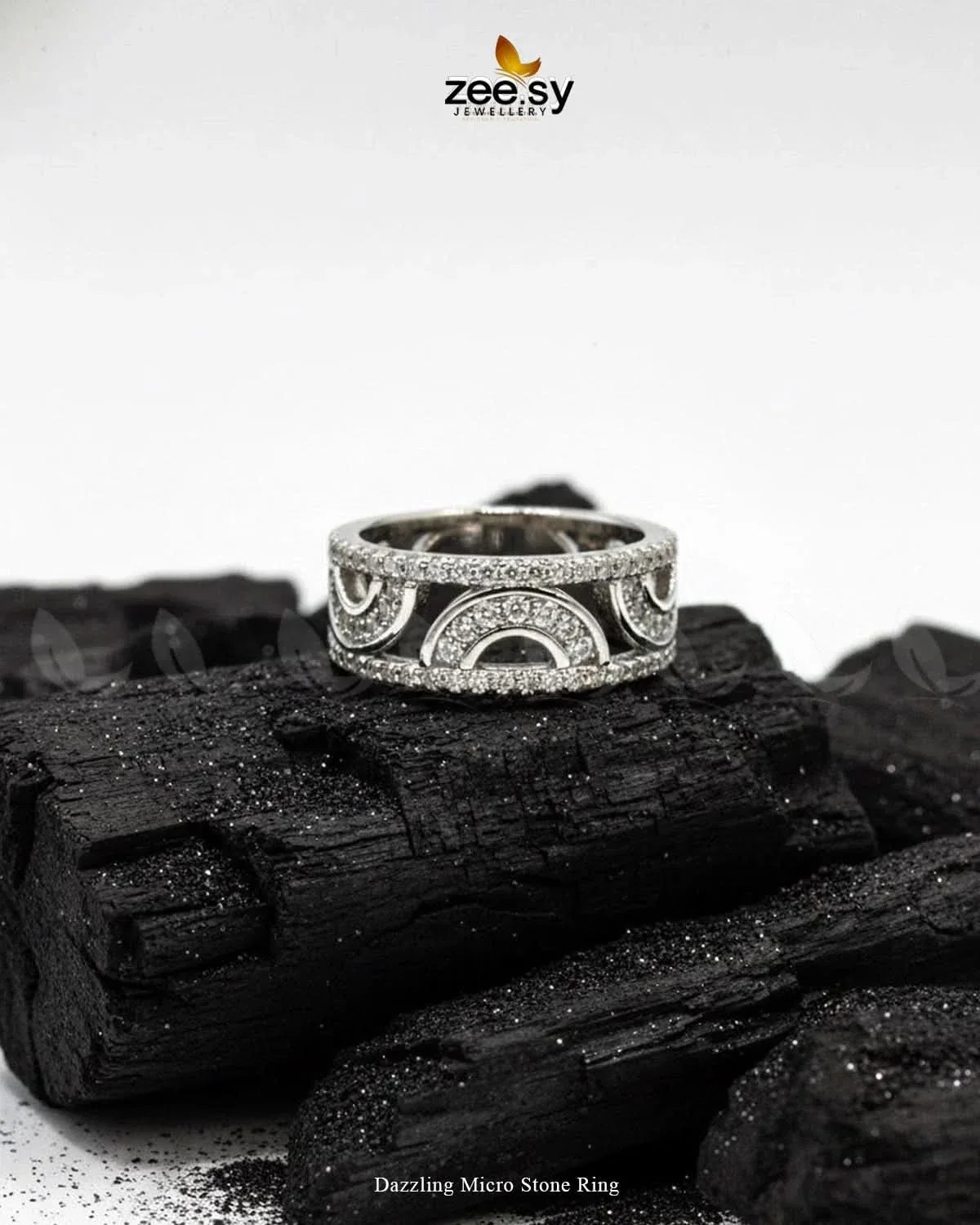 Dazzling Micro Stone Ring