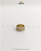 Rich Sentimental Motif Luminous Ring