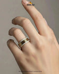 Rich Sentimental Motif Luminous Ring