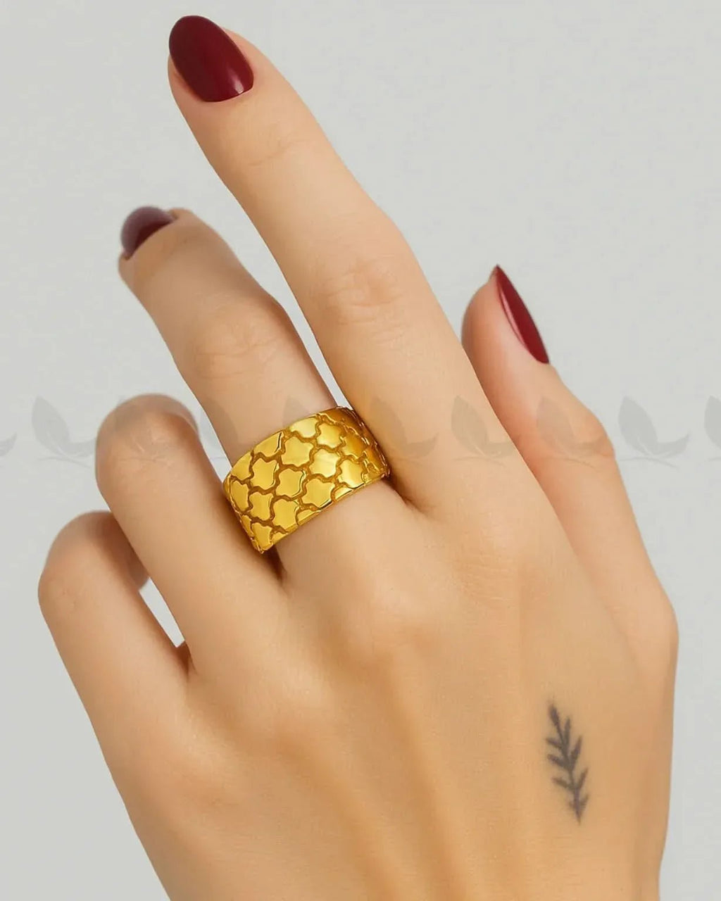Circlet Textured Band Ring