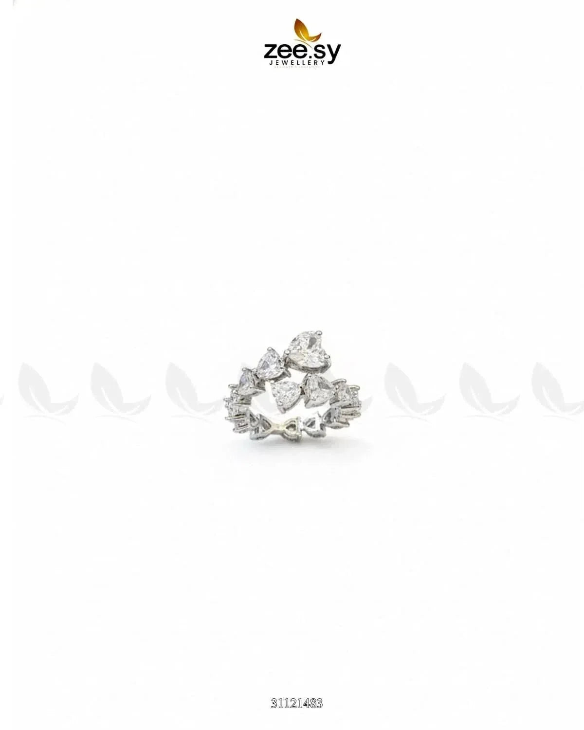 Dazzling Cut Cluster Ring
