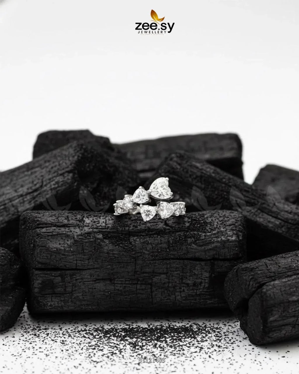 Dazzling Cut Cluster Ring