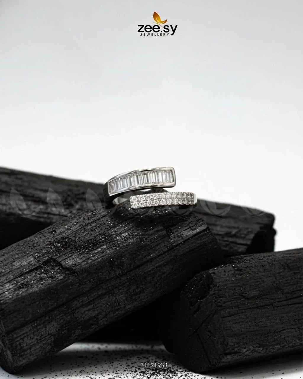 Eternity Pave Crystal Ring