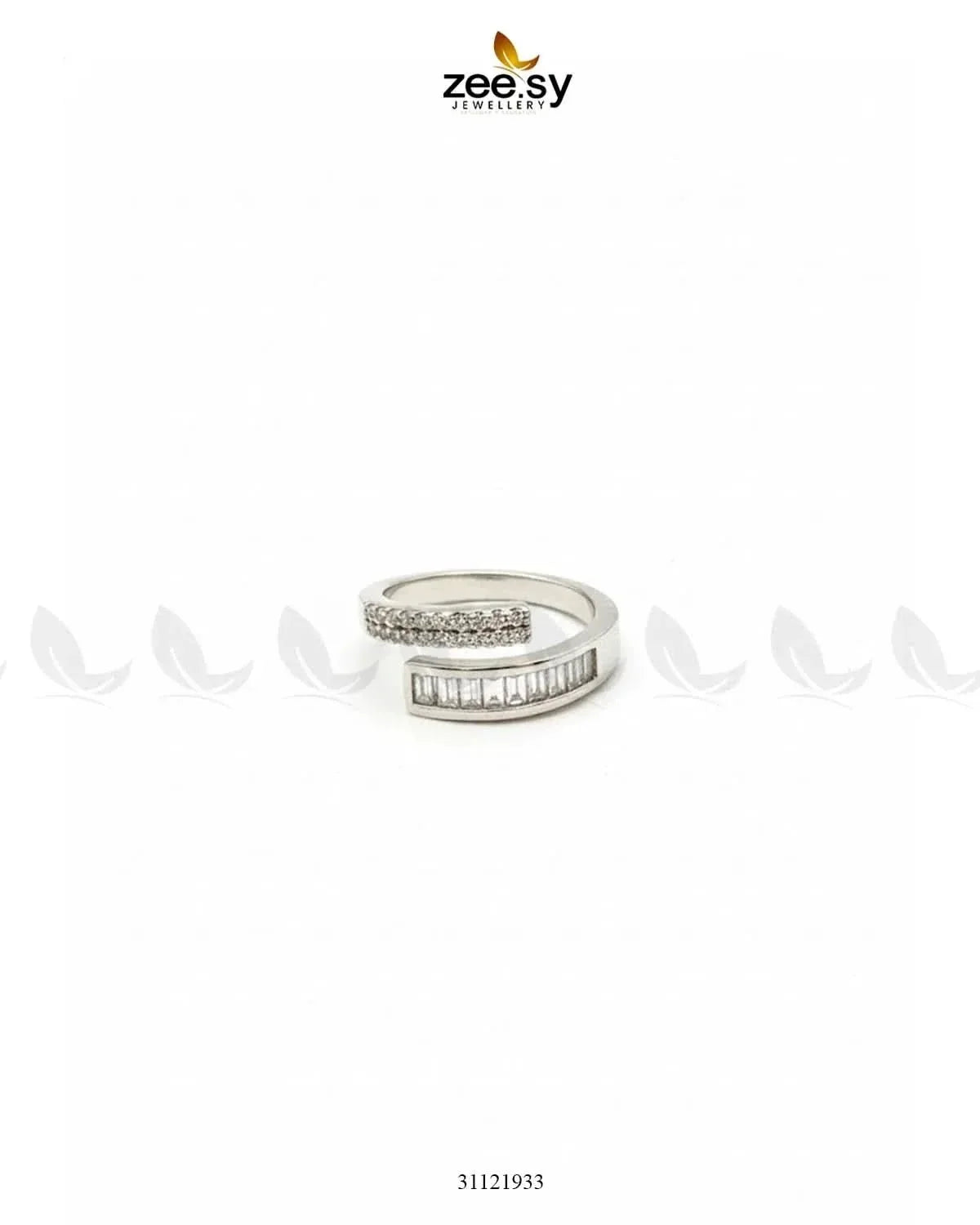 Eternity Pave Crystal Ring