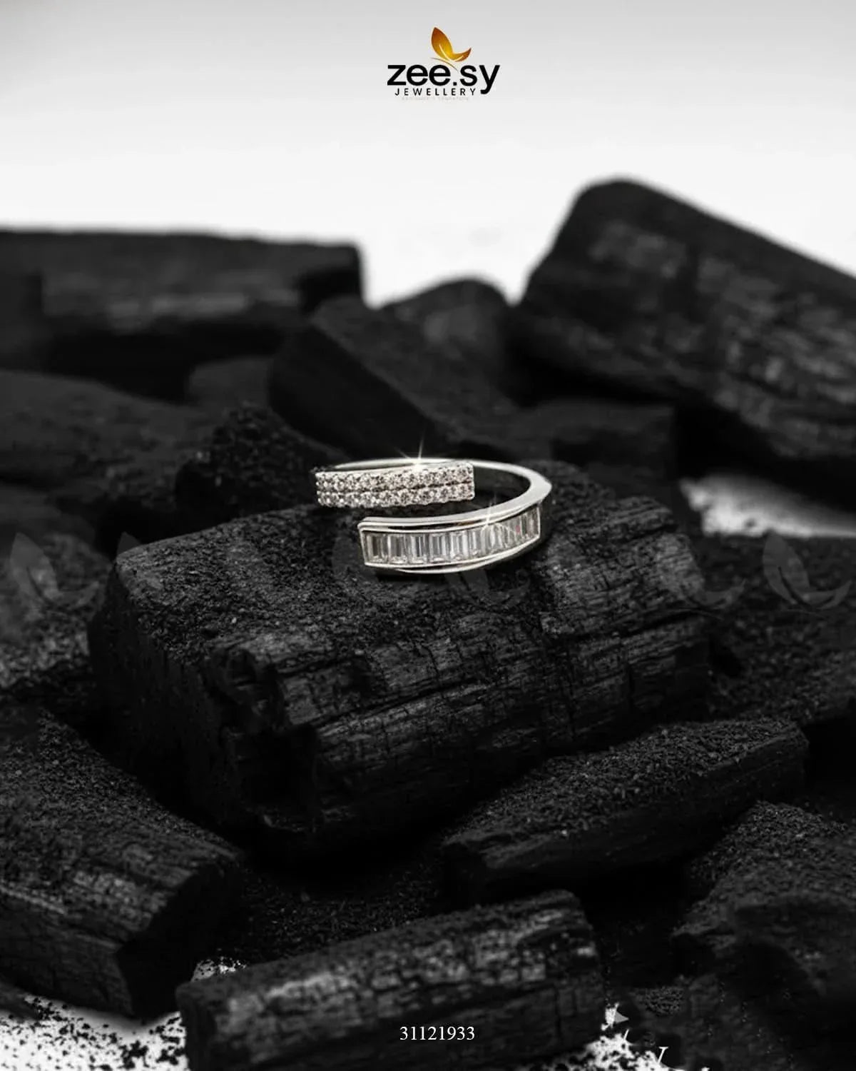 Eternity Pave Crystal Ring