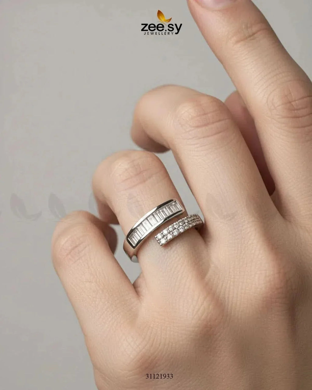 Eternity Pave Crystal Ring