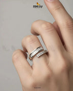 Eternity Pave Crystal Ring