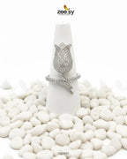 Floral Rose Cluster Ring