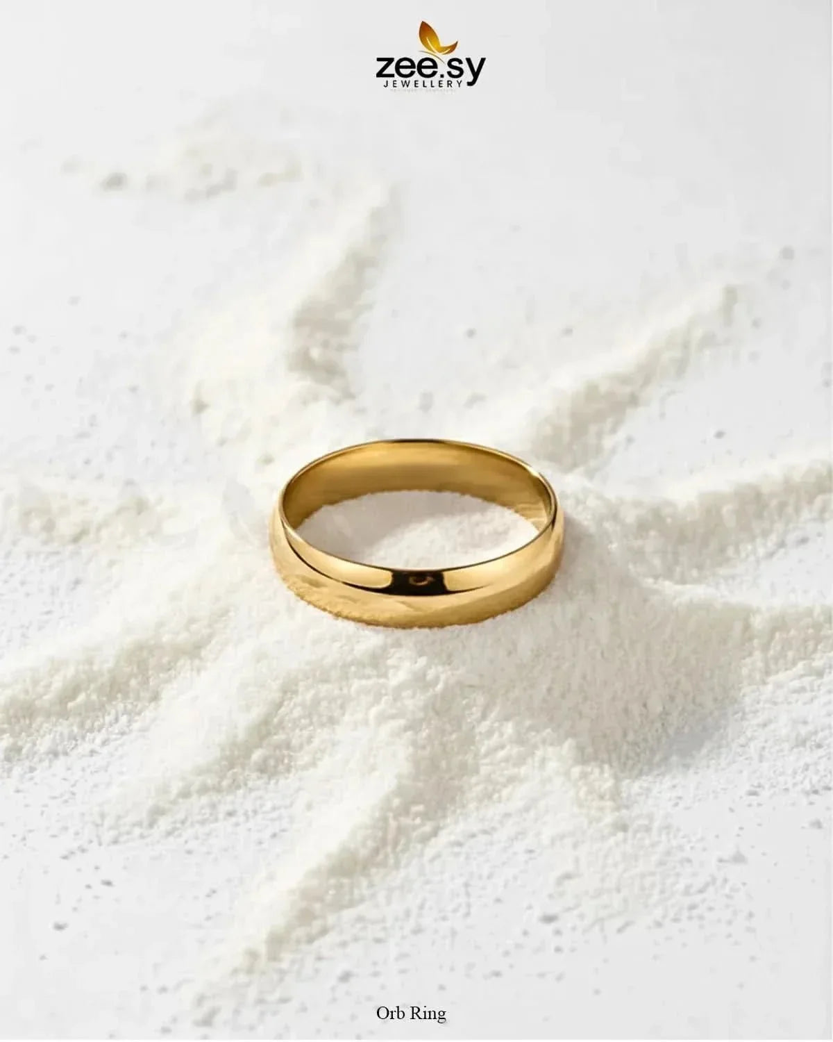 Refined Polished Dome Stacking Ring