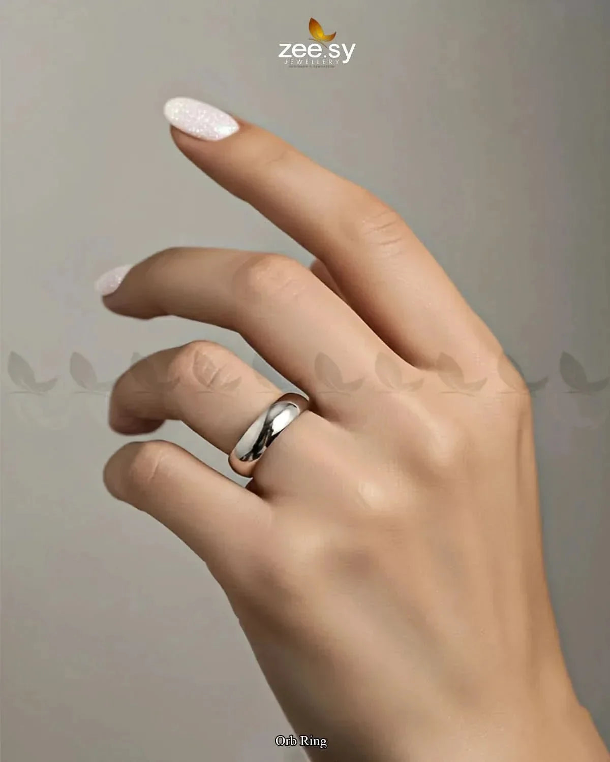 Refined Polished Dome Stacking Ring