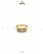 Artisan Geometric Band Ring