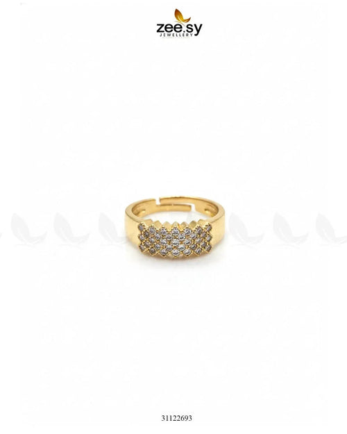 Artisan Geometric Band Ring