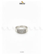 Artisan Geometric Band Ring