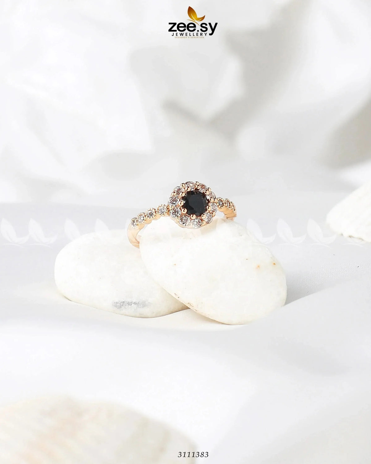 Gleaming Shine Bold Stone Ring