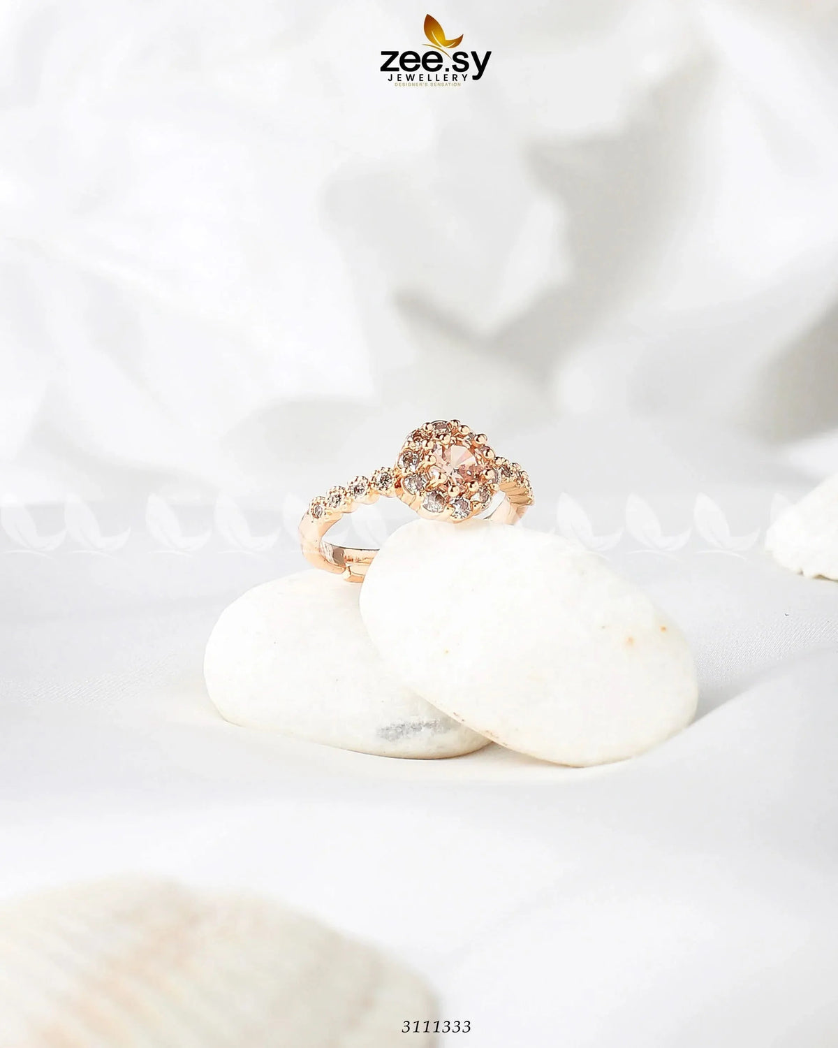 Gleaming Shine Bold Stone Ring