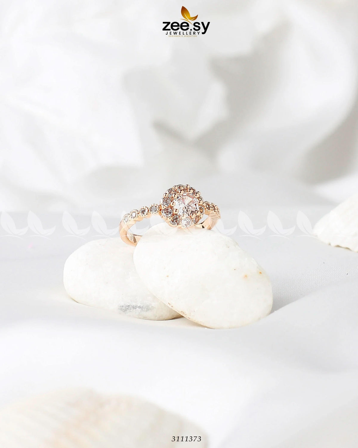 Gleaming Shine Bold Stone Ring