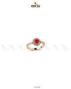 Gleaming Shine Bold Stone Ring