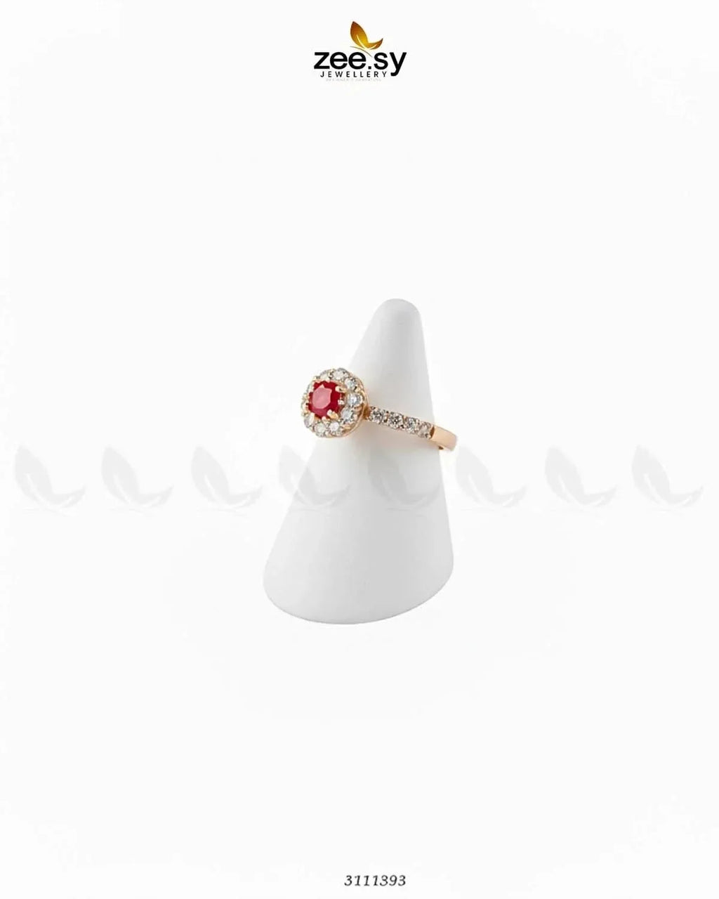 Gleaming Shine Bold Stone Ring