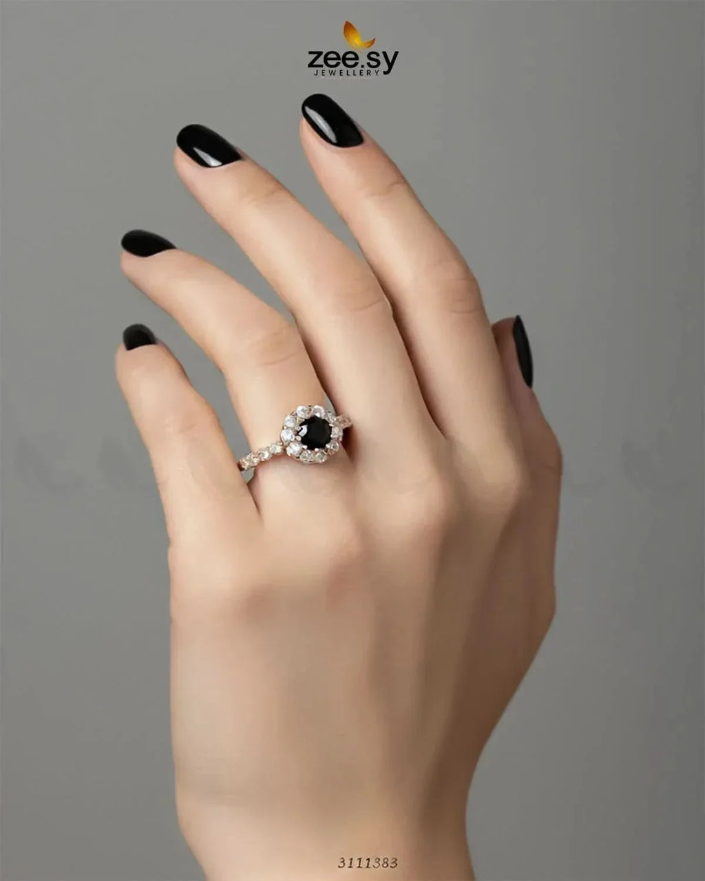 Gleaming Shine Bold Stone Ring