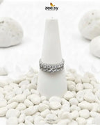 Double Row Brilliant Pavé Ring