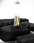 Double Trouble Cluster Pave Ring