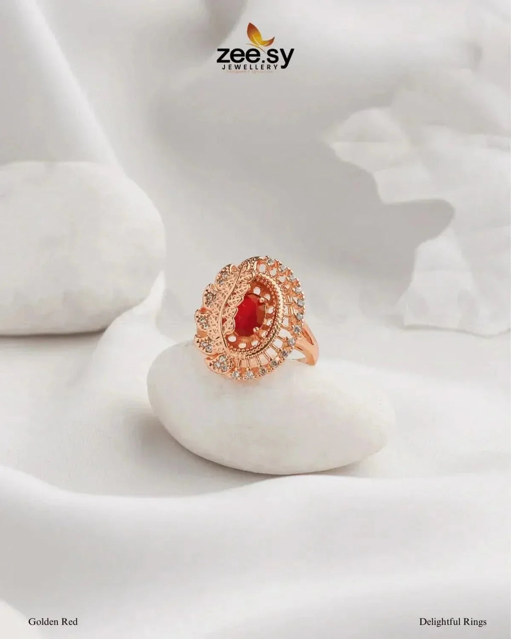 Delightful Center Stone Ring