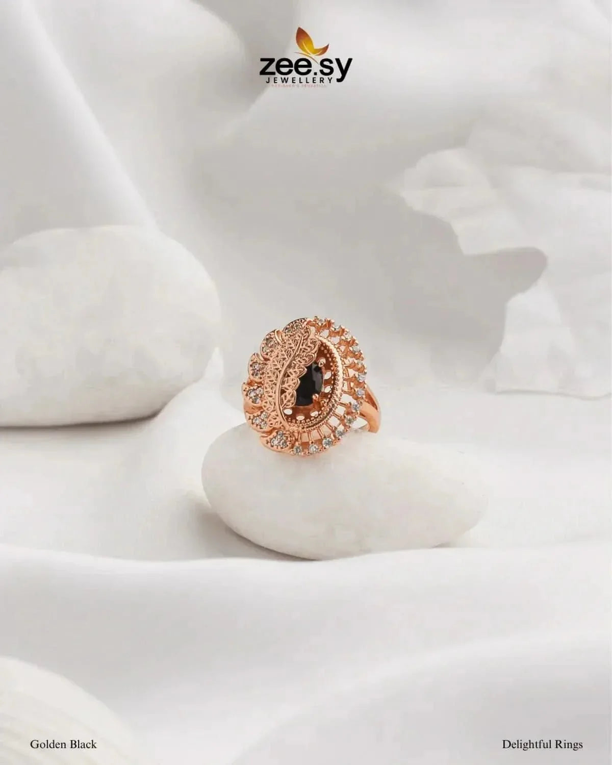 Delightful Center Stone Ring