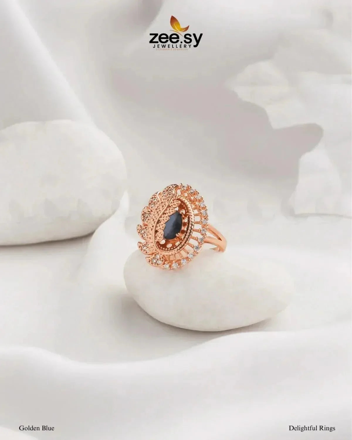 Delightful Center Stone Ring